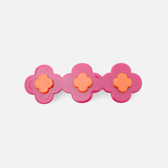 Barrette fleurs enfant fille