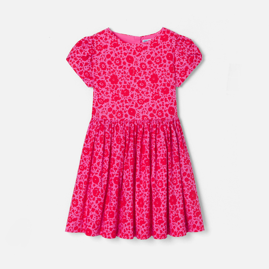 Robe enfant fille en tissu Liberty