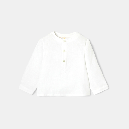 Chemise en lin bébé garçon