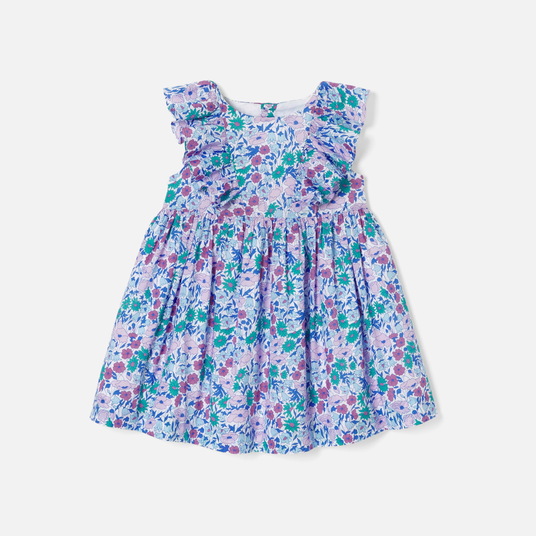 Kleid aus Liberty-Stoff für Mädchen