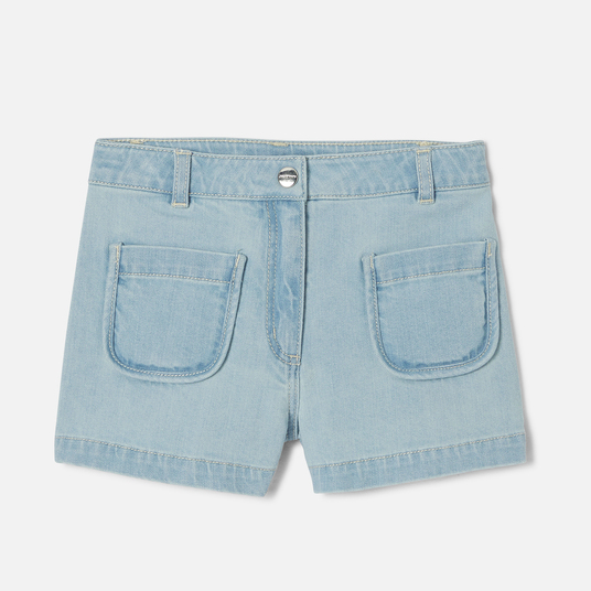 Mädchenshorts aus Jeansstoff