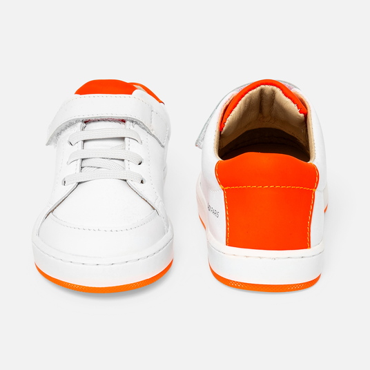 Tennis enfant en cuir