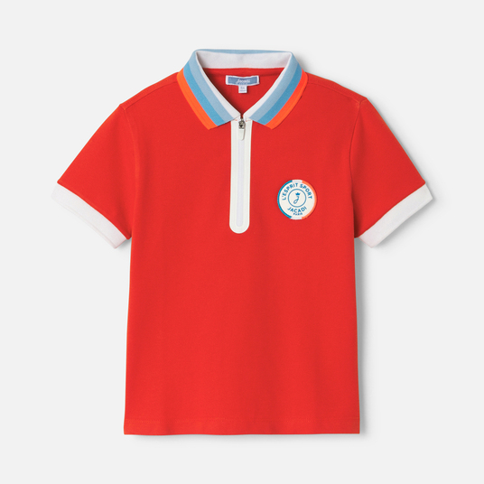 Poloshirt aus Baumwoll-Pikee für Jungen