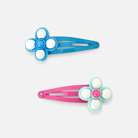 Duo de barrettes bébé fille