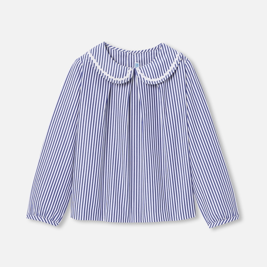 Blouse en popeline enfant fille