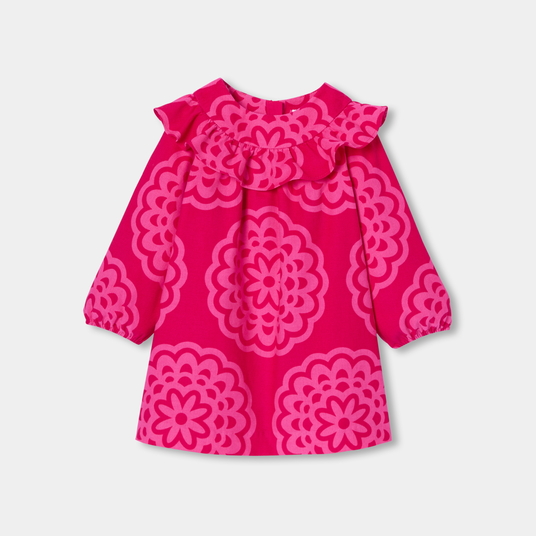 Robe bébé fille en velours