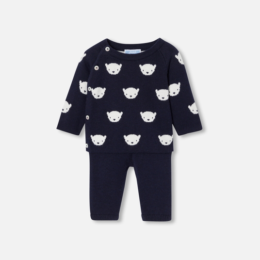 Ensemble aus Jerseystrick für Babys