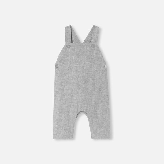 Latzhose aus Flanell für Baby Jungen