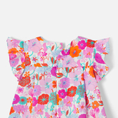 Blouse bébé fille en tissu Liberty